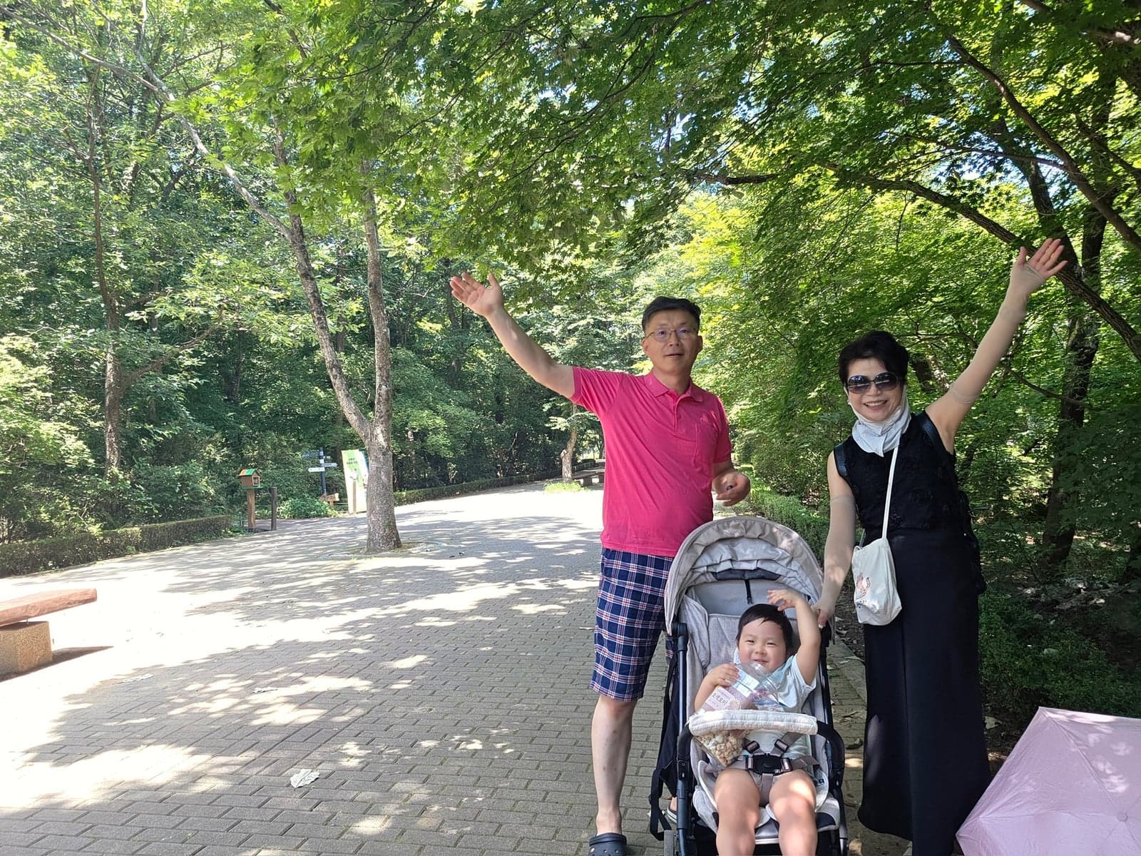 초록빛 공원 나들이